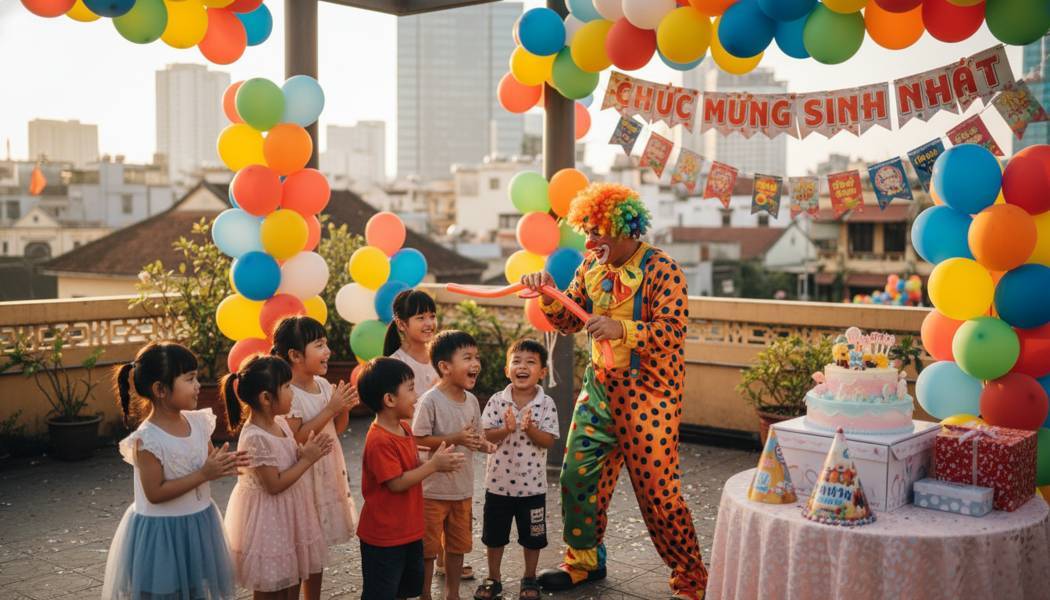 Dịch Vụ Thuê Chú Hề Tổ Chức Sinh Nhật Tại Quận 1. Ảnh 1